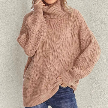 Theodora - Stylish oversize knitted warm winter sweater