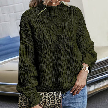 Graziela - Loose stylish knitted winter sweater