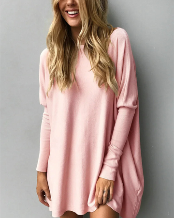 Vera - Round neck baggy pullover