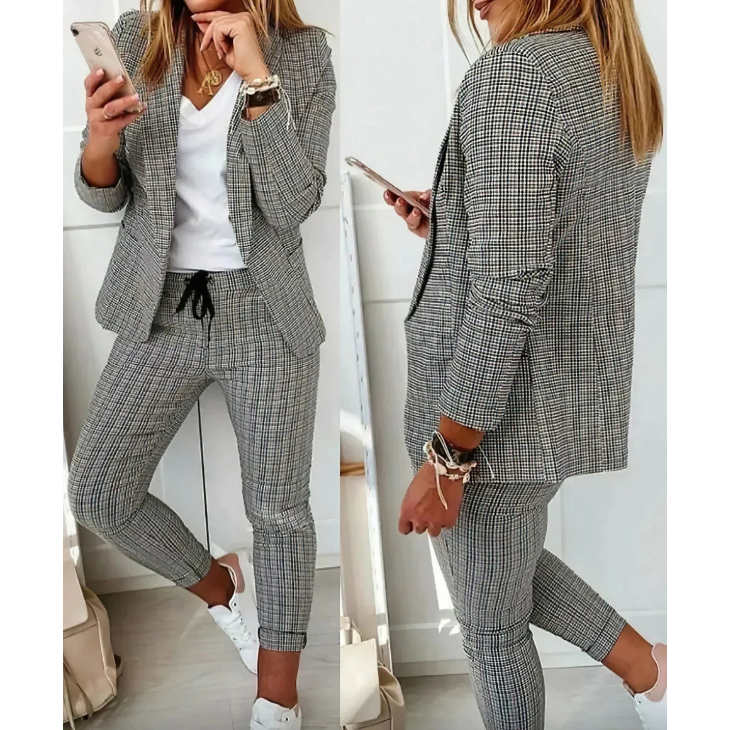 Jane - Elegant Women's Business Suit Set