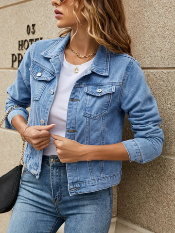 Zenya - Casual short denim jacket