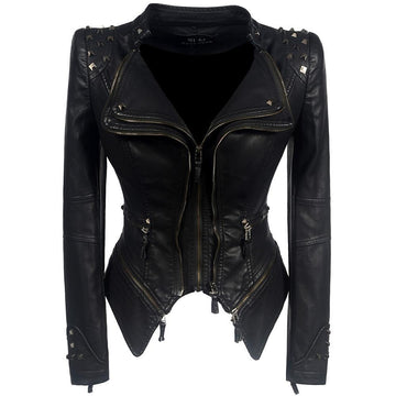 Renata - Gothic Leather Jacket