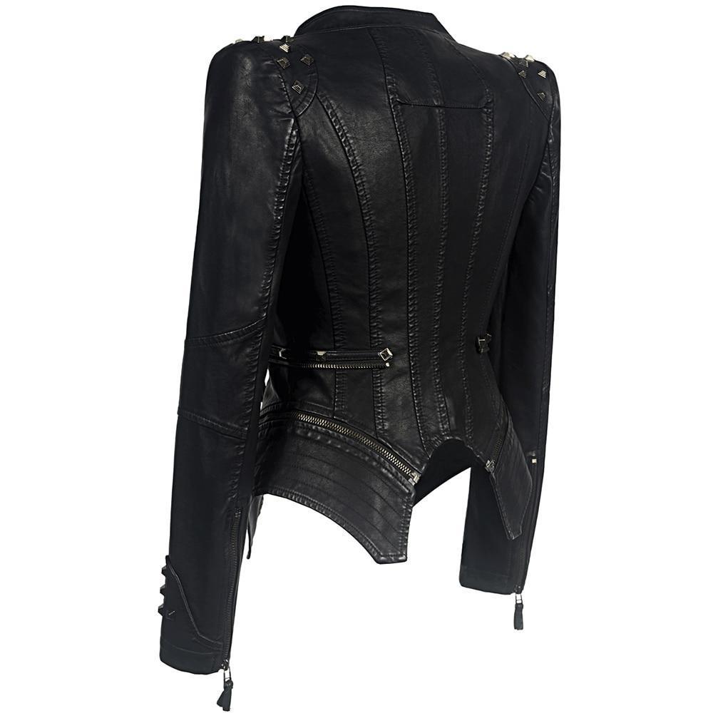 Renata - Gothic Leather Jacket