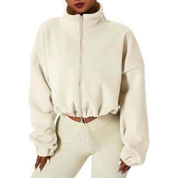 Bianca - Cropped Fleece Jacket