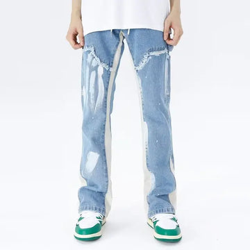 Teddy - Drawstring Denim Pants