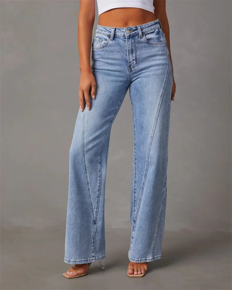 Teresia - Mid-waist Denim Jeans