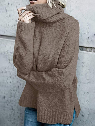 Caitlin - Elegant thick turtleneck winter sweater