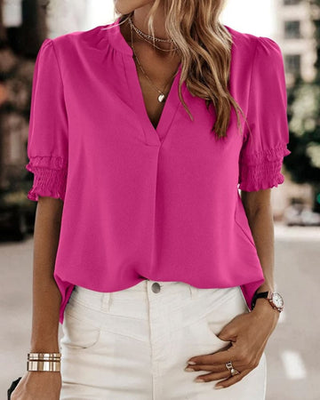 Flora V-Neck Blouse