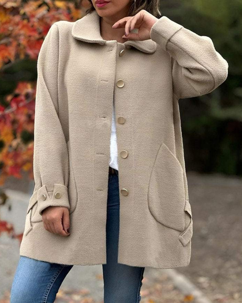 Aziza - Elegant cosy and warm winter jacket coat