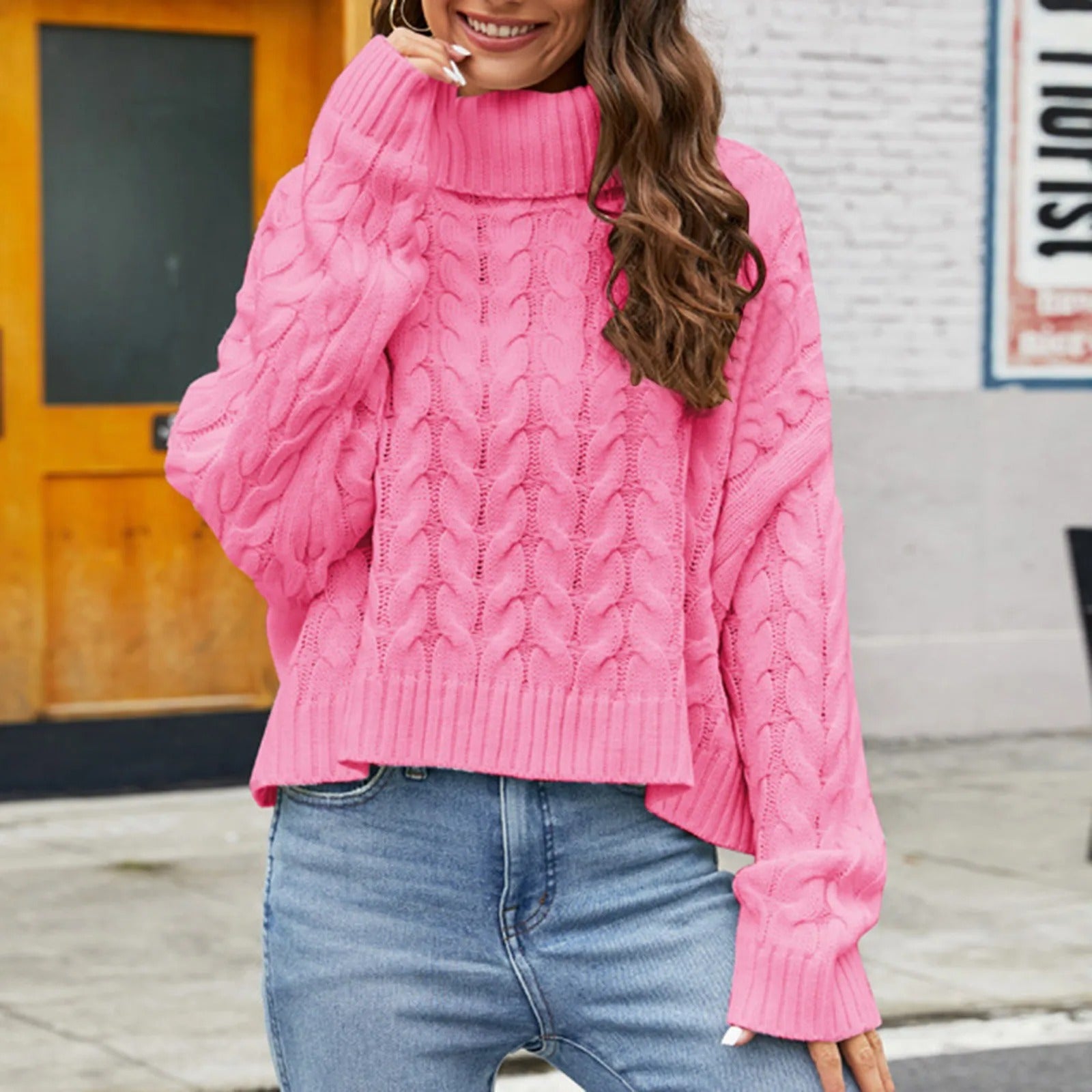 Susan - Loose thick knitted warm sweater