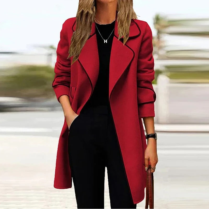 Bella - Fashionable long jacket coat