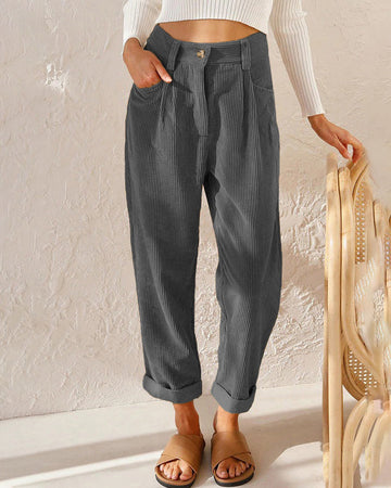 Aletta - Corduroy Pants for Women