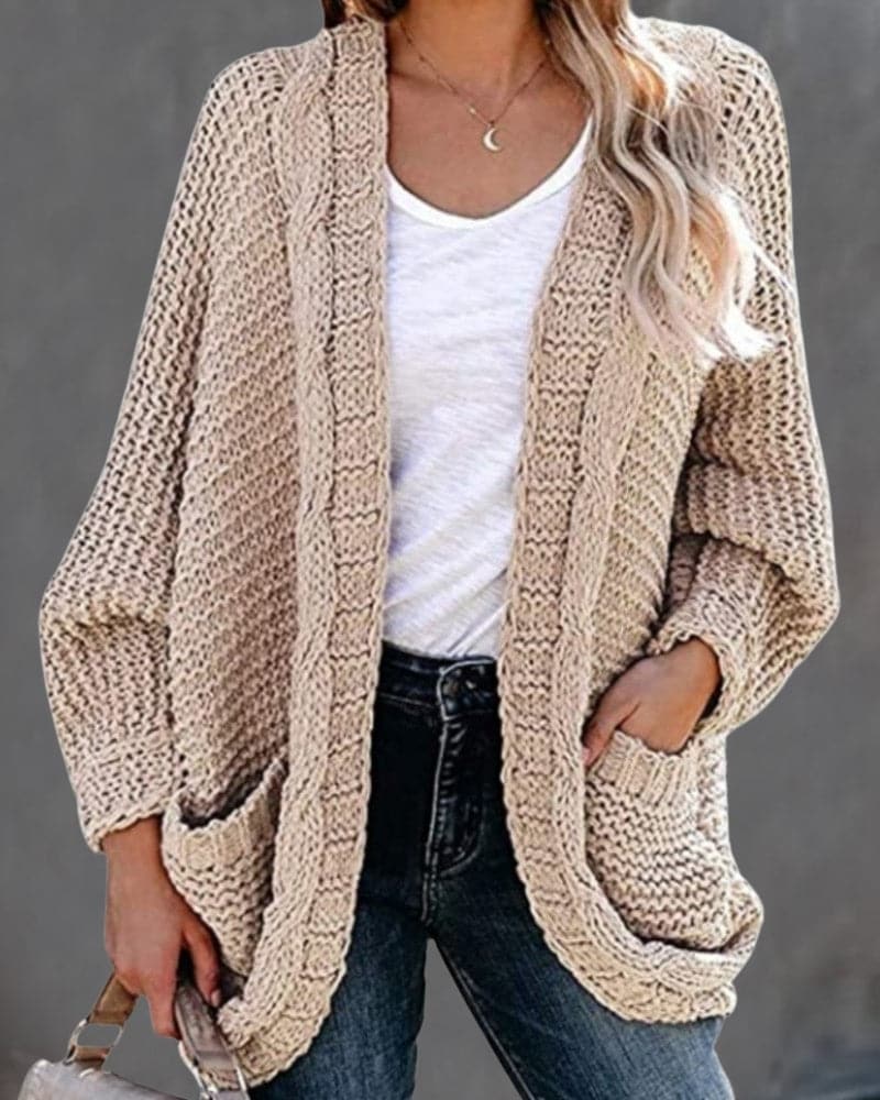 Esmeralda - Casual stylish winter cardigan coat