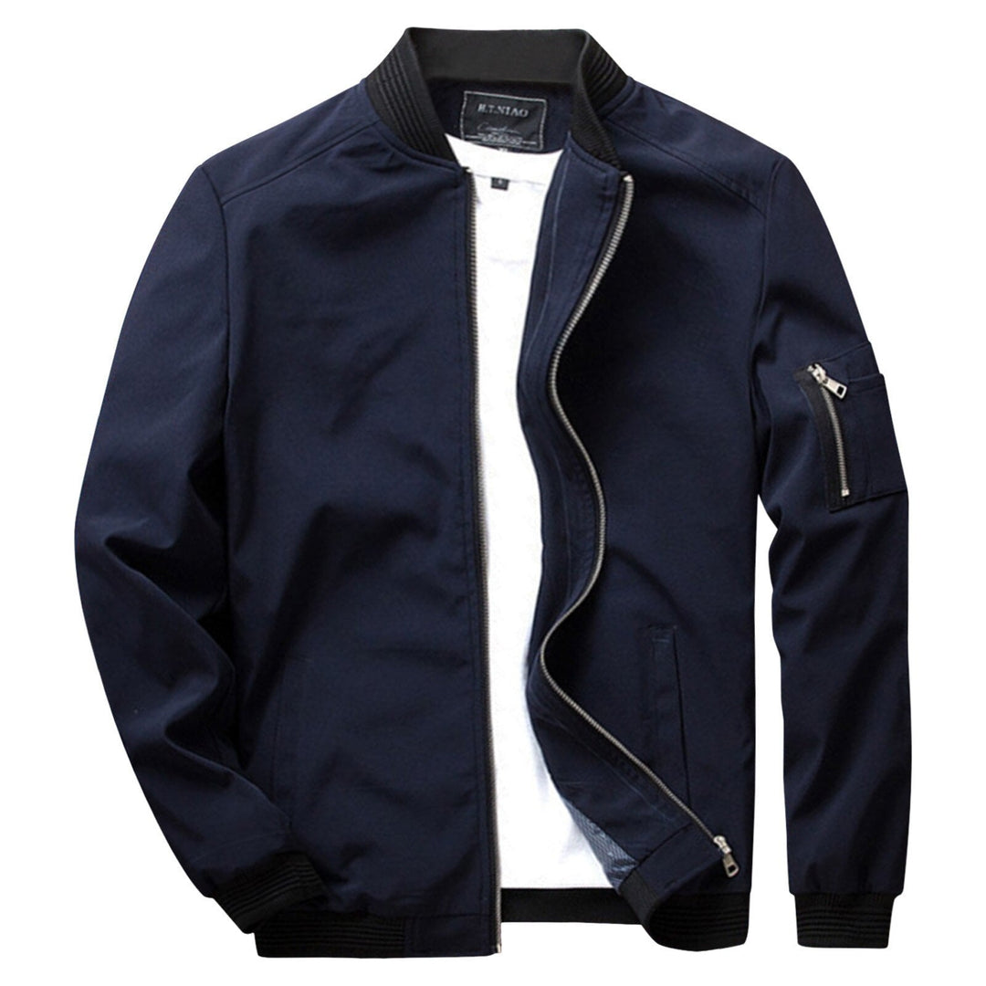 George - Stylish men's zip-up bomber jacket