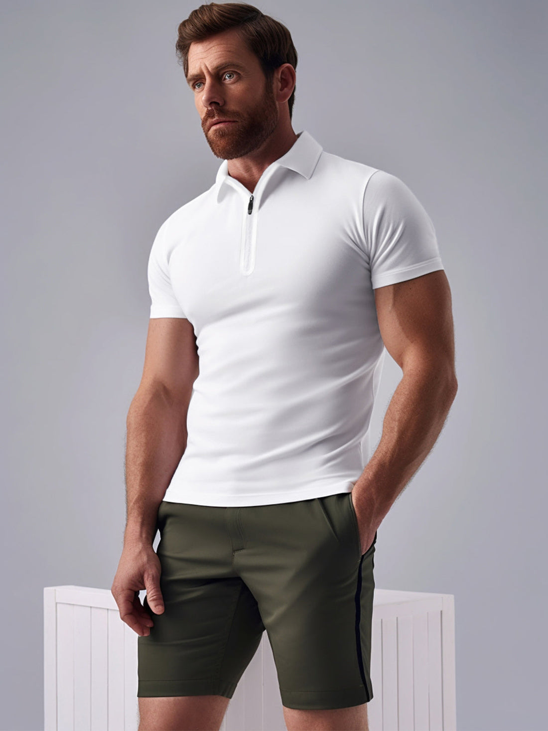Eric - Short-Sleeved Polo Shirt