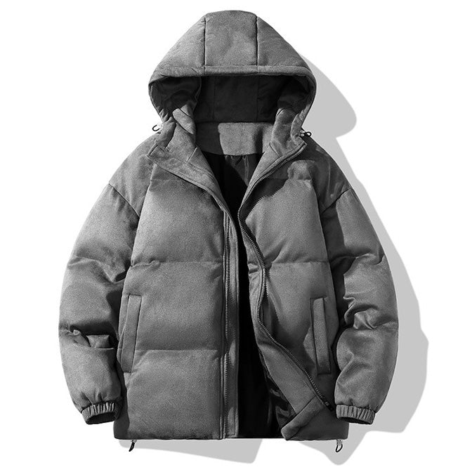 Isaac - Cosy padded winter jacket with hood