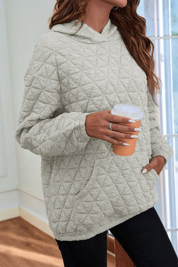 Cindy - Quilted warm winter jacket with hood