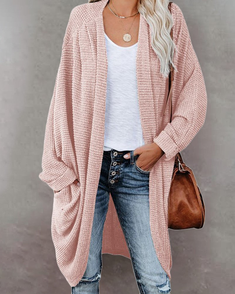 Lisette - Knitted warm long winter coat