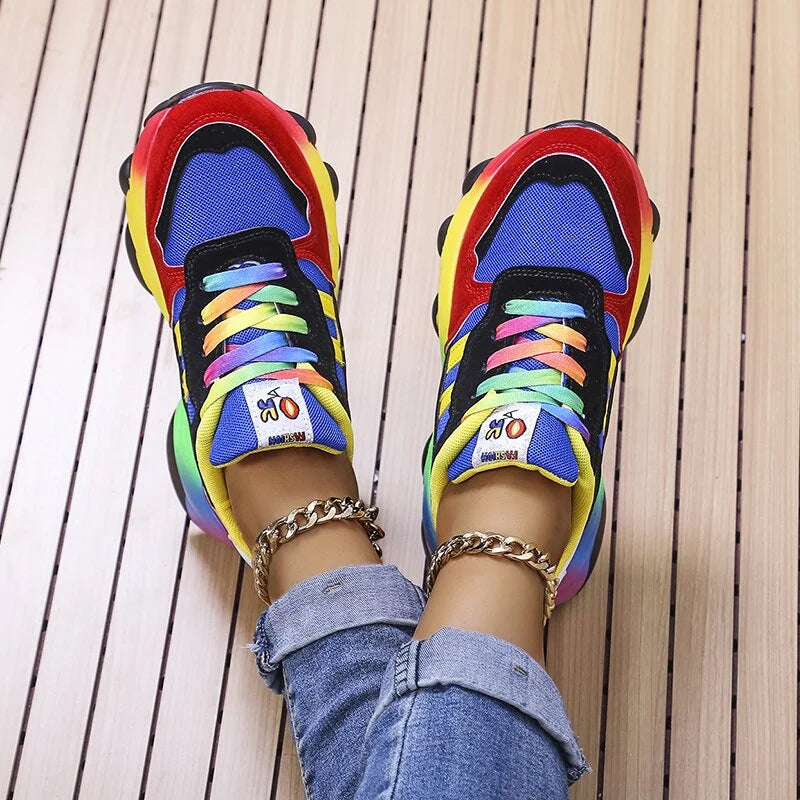 Anneliese  - Colorful Chunky Sneakers