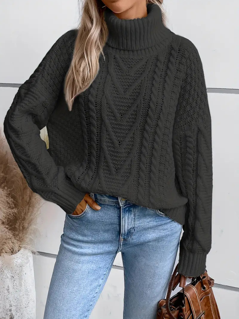 Dayana - Stylish soft comfortable knitted sweater