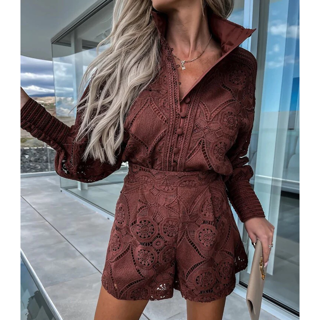 Jillian - Elegant Lace Outfit