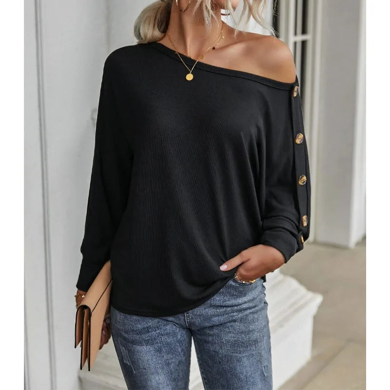 Marella - Loose round neck stylish sweater