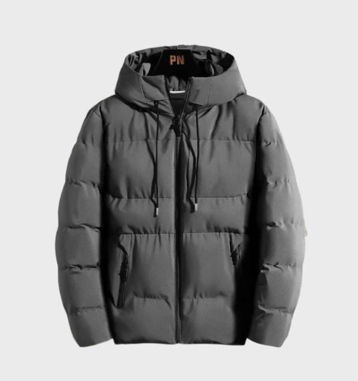 Cade - Warm Padded Down Jacket with High Neck
