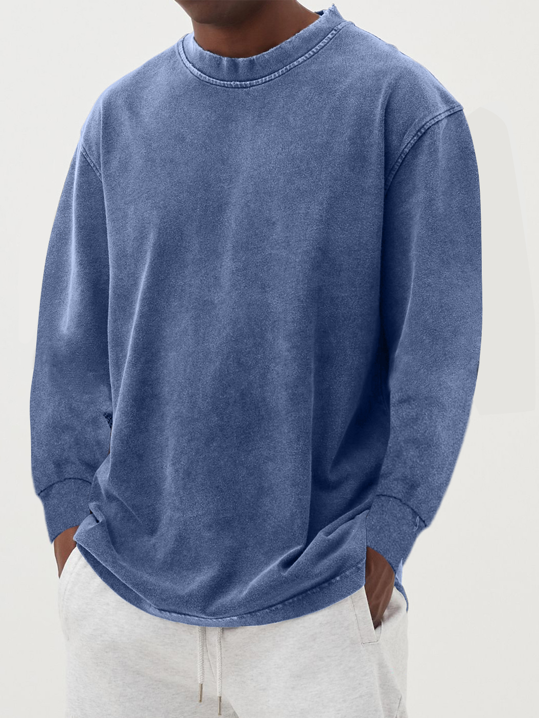 Chester - Relaxed comfortable round neck warm sweater