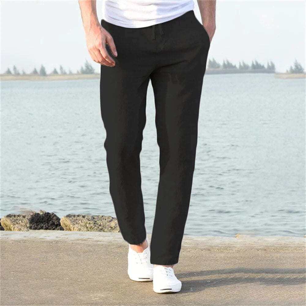 Gilberto - Casual comfortable straight trousers