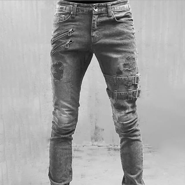 Drake - Gothic Buckle Jeans