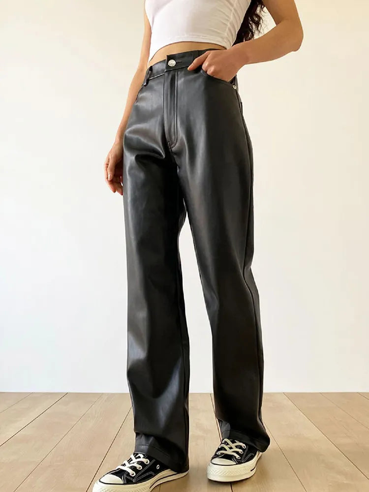 Riley - Vintage Leather Pants