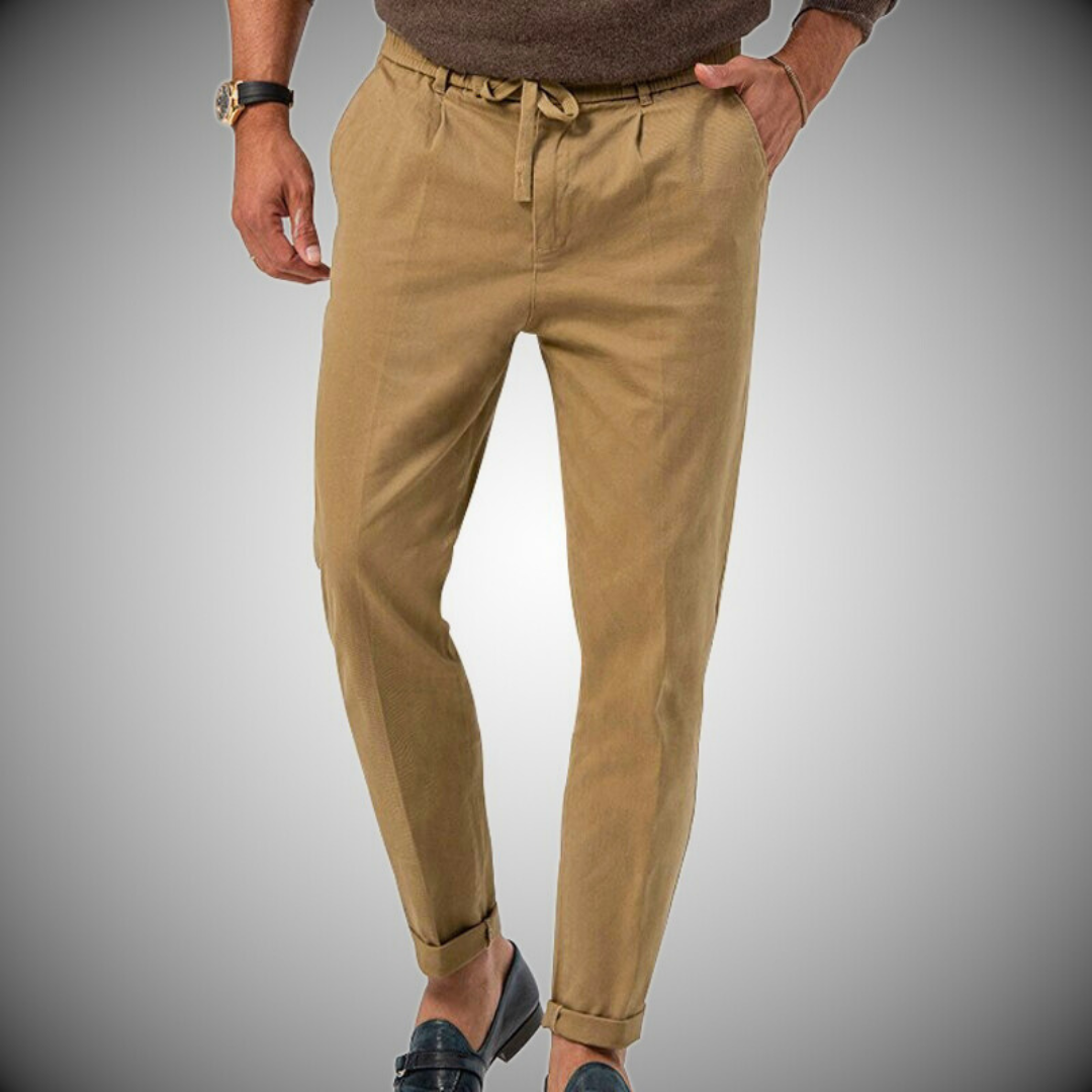 Marvin - Casual straight-leg trousers