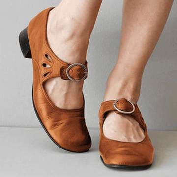 Eva - Low Heel Sandals
