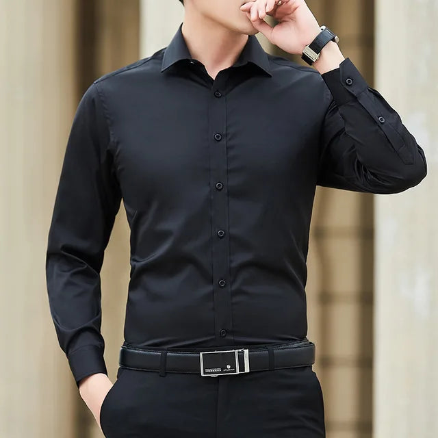 Rocco - Solid Color Business Shirt