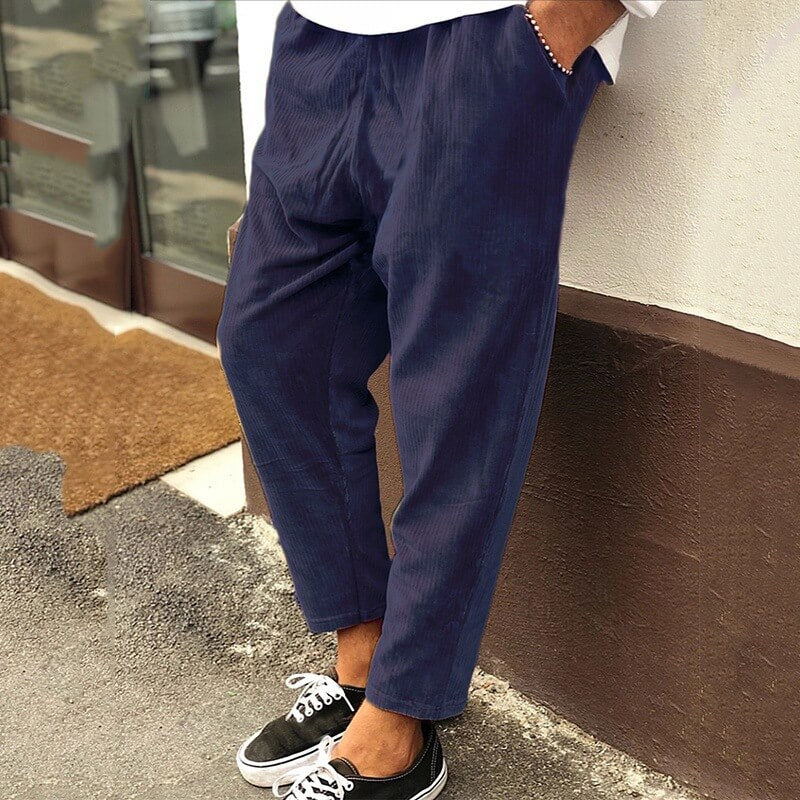 Manu - Stylish Corduroy Pants