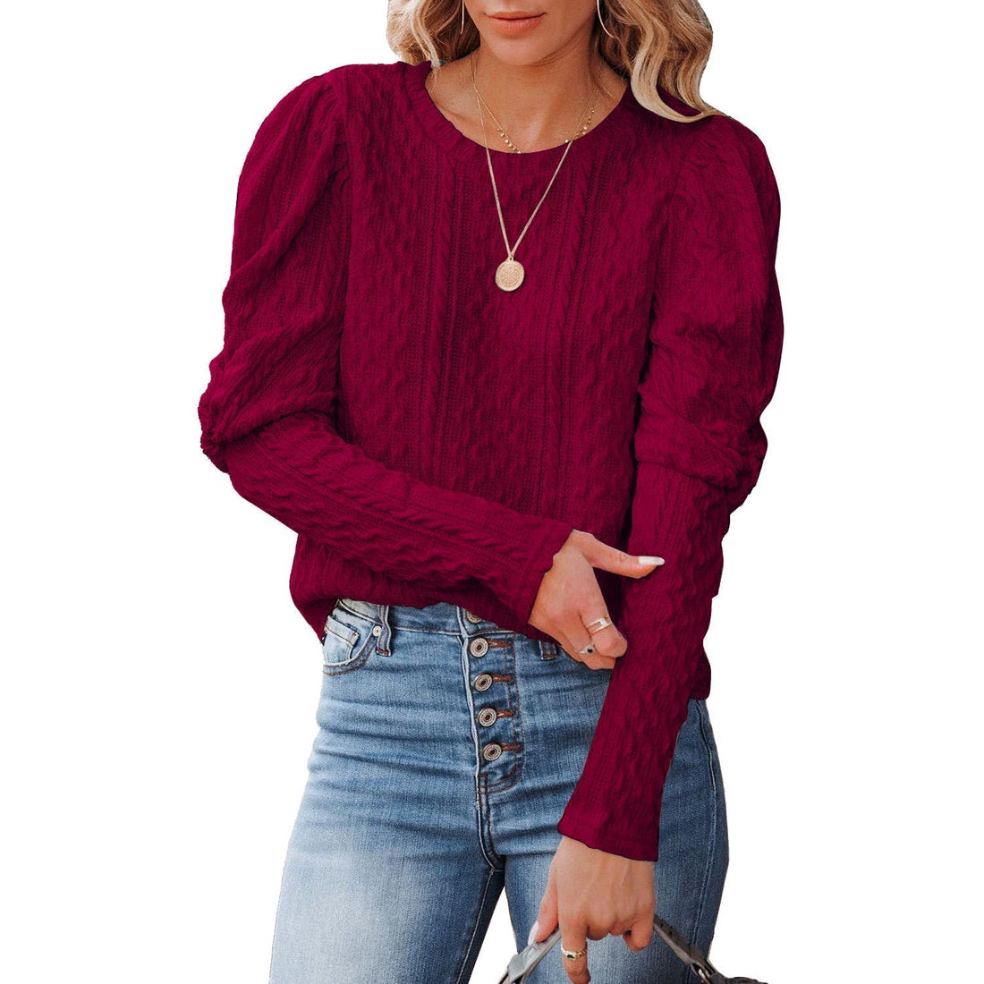 Amanda - Elegant trendy warm sweater