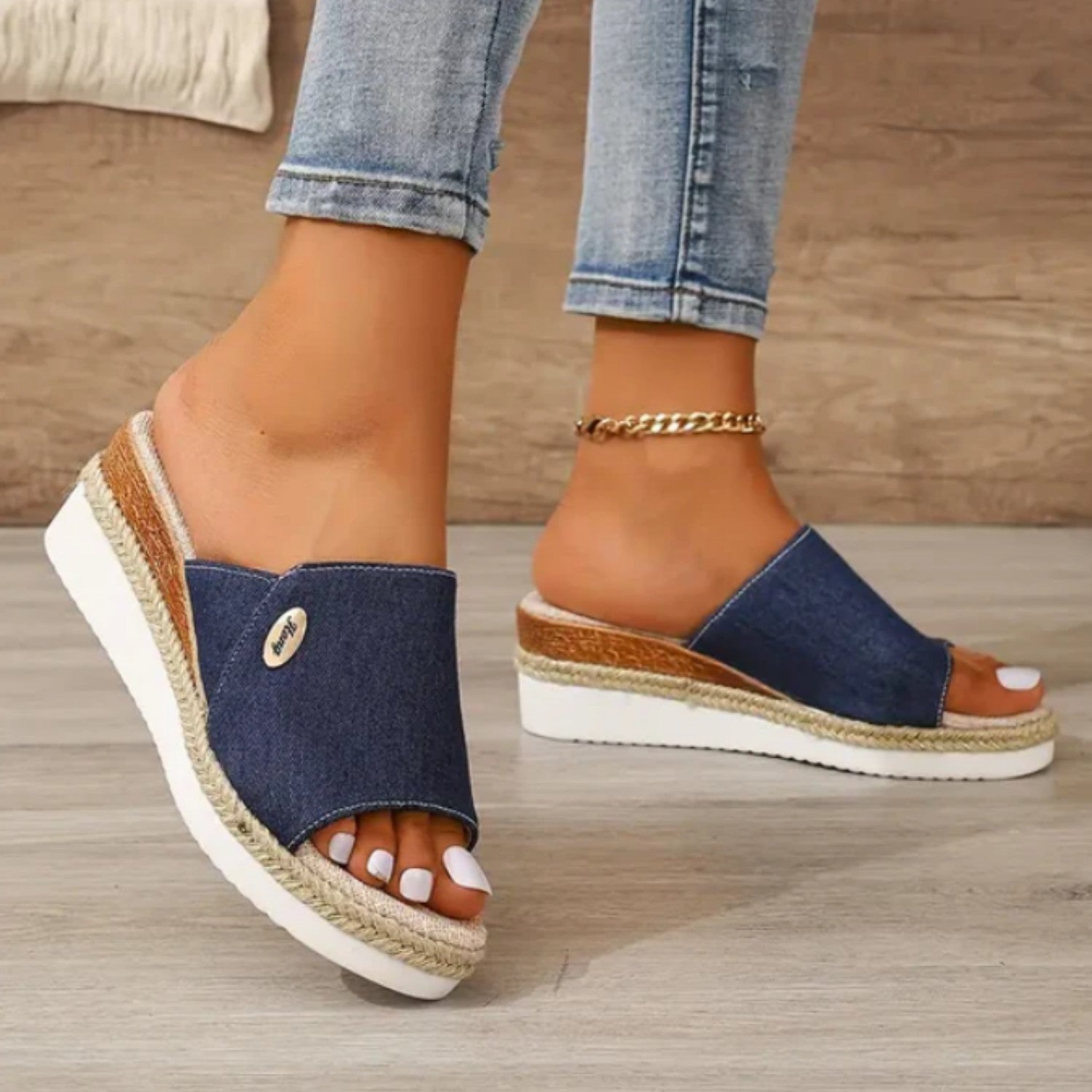 Rita - Cozy Wedge Sandals for Women