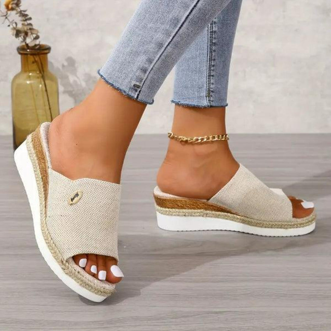 Rita - Cozy Wedge Sandals for Women