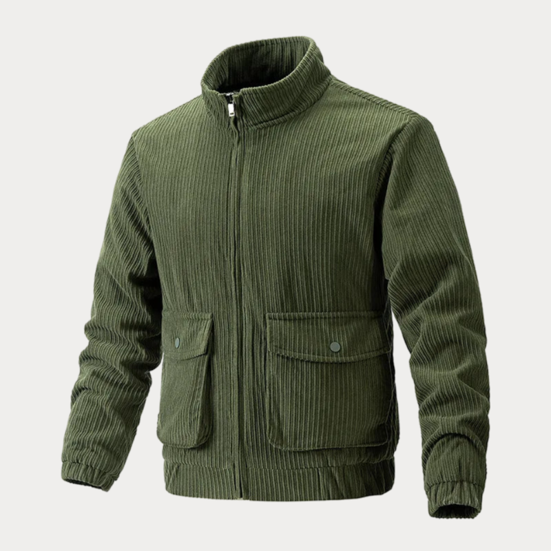 Darius - Stylish classic warm jacket with front pockets