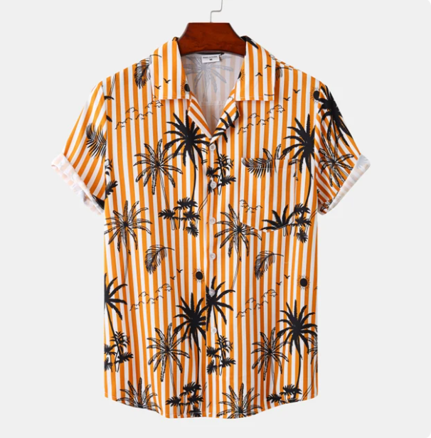 Jason - Men's Hawaiian Surf Floral Shirt