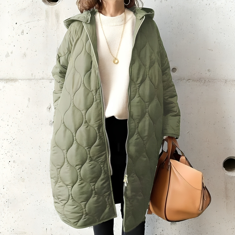 Corinna - Stylish thick warm long jacket coat