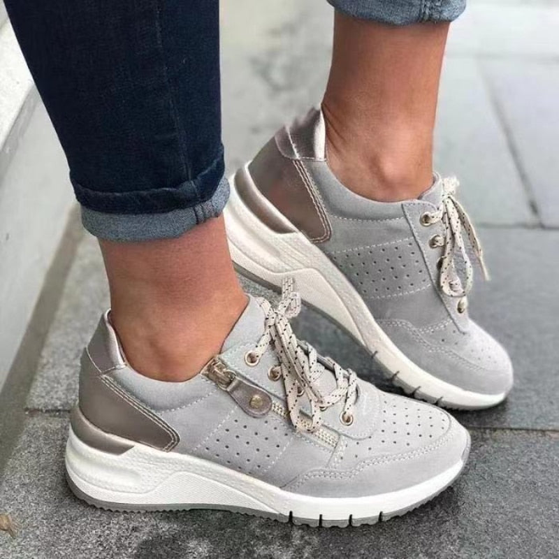 Denise - Trendy Platform Sneakers