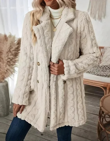 Bessie - Thick fleece winter jacket coat