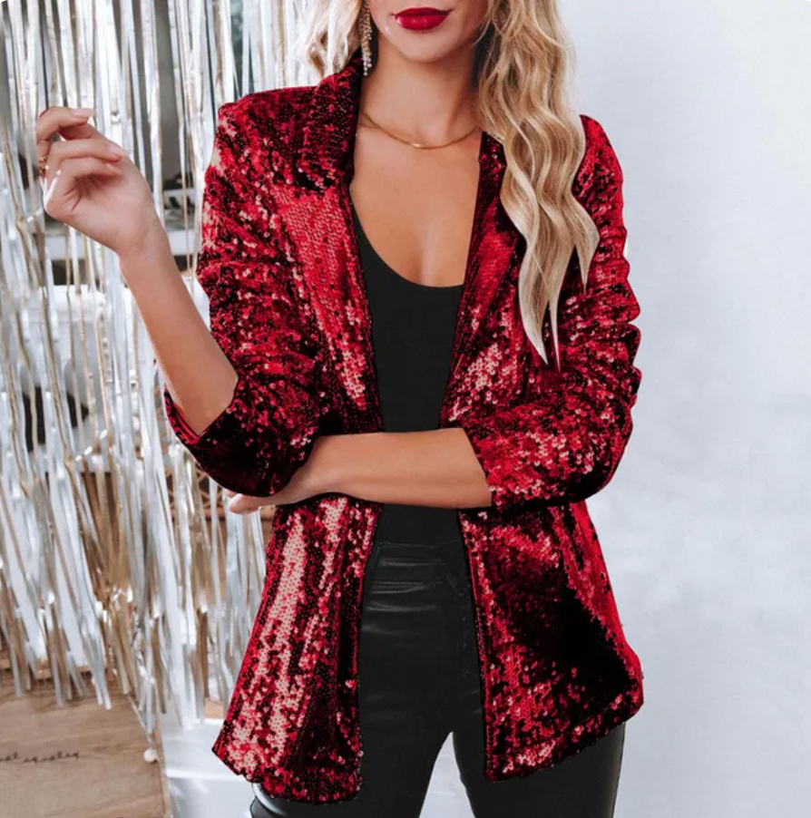 Florina - Elegant sequin blazer