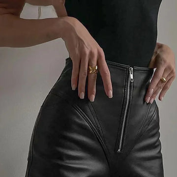 Nova - Leather Pencil Pants