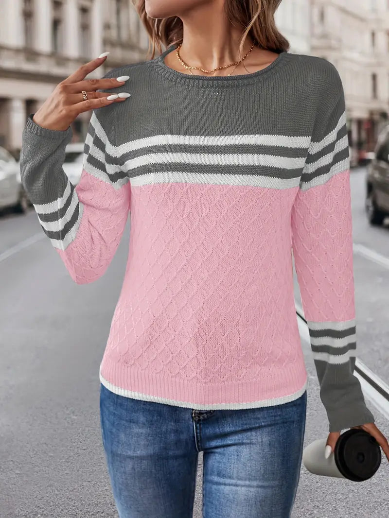 Gretchen - Stylish & cosy warm knitted sweater