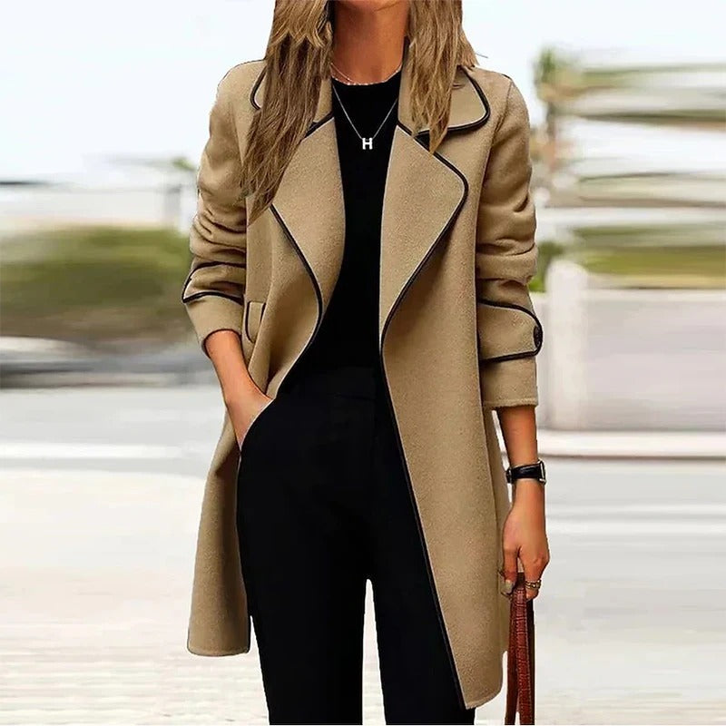 Bella - Fashionable long jacket coat