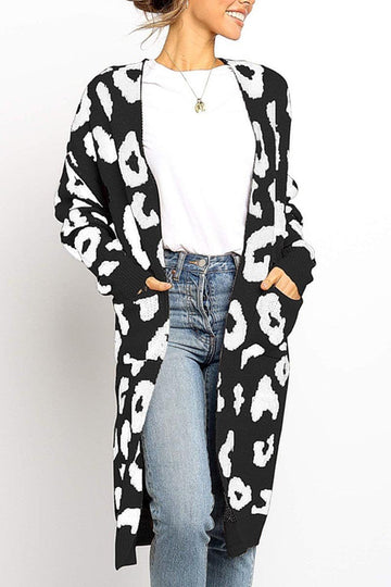 Rosina - Stylish open-front long cardigan