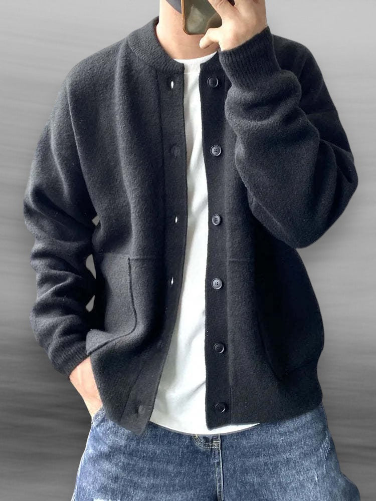 Franco - Stylish men's buttoned loose cardigan