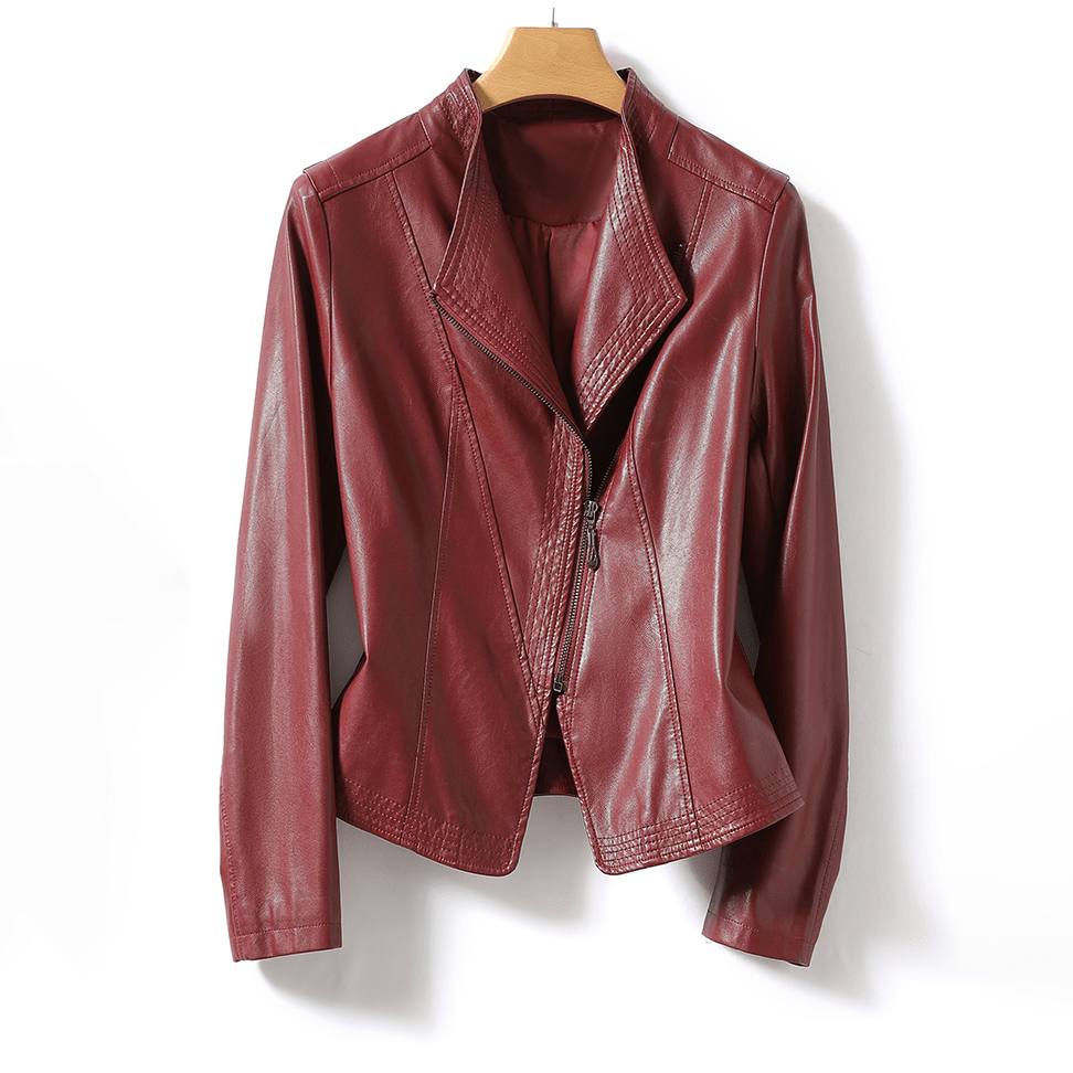 Nancy - Elegant timeless leather jacket